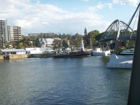 Arrivés à Brisbane